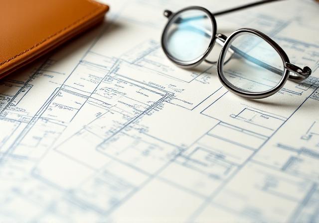 A conceptual image of architectural blueprints for a grand building, representing the foundation of an MSA